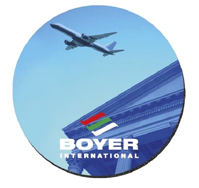 1/4" Fabric Surface Mouse Pad (8" Round)